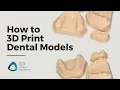 Step-by-Step Guide How to 3D Print Dental Models with Formlabs 3B Printer iDD