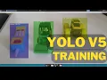 YOLOv5 training with custom data