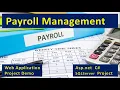 Online Payroll Management ASP net C Online Project Salary Leave Attendance Sal Calculation asp156