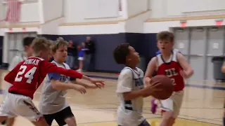 2nd Grade Noah Juice Brown Jr scores 30 points in only 14 minutes