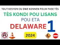 EVERY QUESTION YOU NEED TO KNOW TO PASS THE DRIVING TEST IN THE STATE OF DELAWARE PART 1