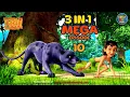 Lagu JUNGLE BOOK 3 IN 1 Mega Episode 10 | Jungle Book Cartoon 2 | English Stories | Funny Wild Animals