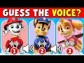 Guess The Paw Patrol Characters By Their Voice