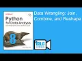Python for Data Analysis Data Wrangling Join Combine and Reshape Part II py4da02 8