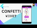 Flutter Confetti Animation Confetti Widget