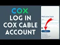 How to Login to Cox Cable Account 2024 Sign In to Cox Cable Account