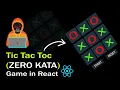 React Project Zero Kata Game Tic-Tac-Toe In Hindi Death Code
