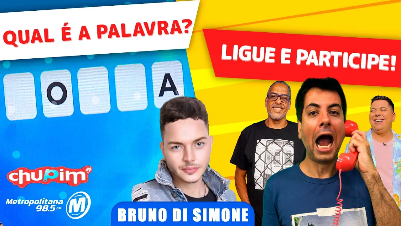 BRUNO DI SIMONE - PALAVRA MISTERIOSA!!! - 20/07/2023