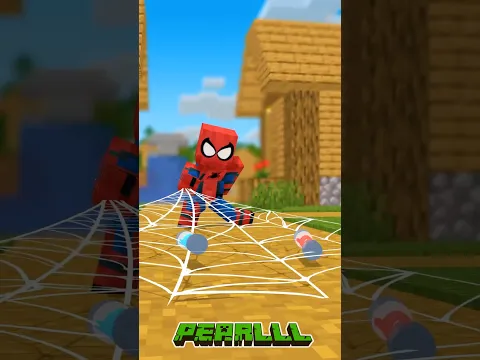 Mikey want to be Spider-Man - MAIZEN Minecraft Animation #shorts