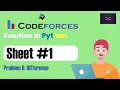 ICPC Assiut Sheet Sheet 1 Problem D Difference Solved in Python