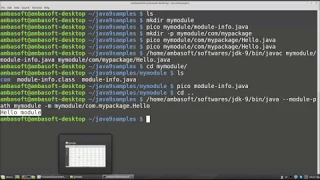 Java 9 Modules - Hello world