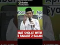 Download Lagu niat sholat witir 3 raka'at 2 salam
