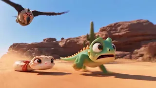 मेंढक और साँप की लड़ाई में चील कहाँ से आ गई बीच में 😱