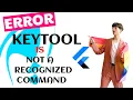 KEYTOOL NOT RECOGNIZED COMMAND Error