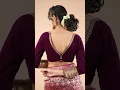 Trendy Velvet Blouse Designs #youtubeshorts #shortvideo