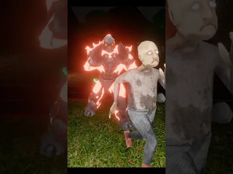 Granny vs Lava Monster(part:-2) | Gulli Bulli | Granny