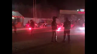 Проезд колонны в память погибшим мотоциклистам г Ачинск 