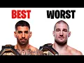Ranking Every UFC Champion Worst To Best