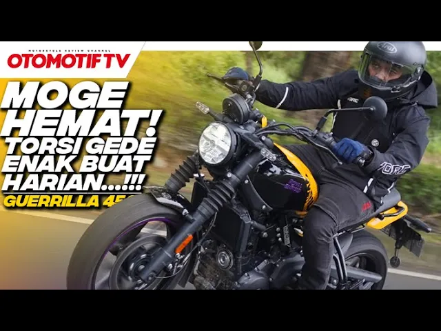 MOGE HEMAT ENAK BUAT HARIAN..!!! GUERRILLA 450, ROYAL ENFIELD PALING CANGGIH l Otomotif TV
