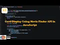 Searching Using Movie Finder API in JavaScript Exploring JavaScript Day 43 ScratchStart00