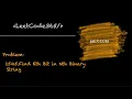 Find Kth Bit in Nth Binary String LeetCode 1545 - Python
