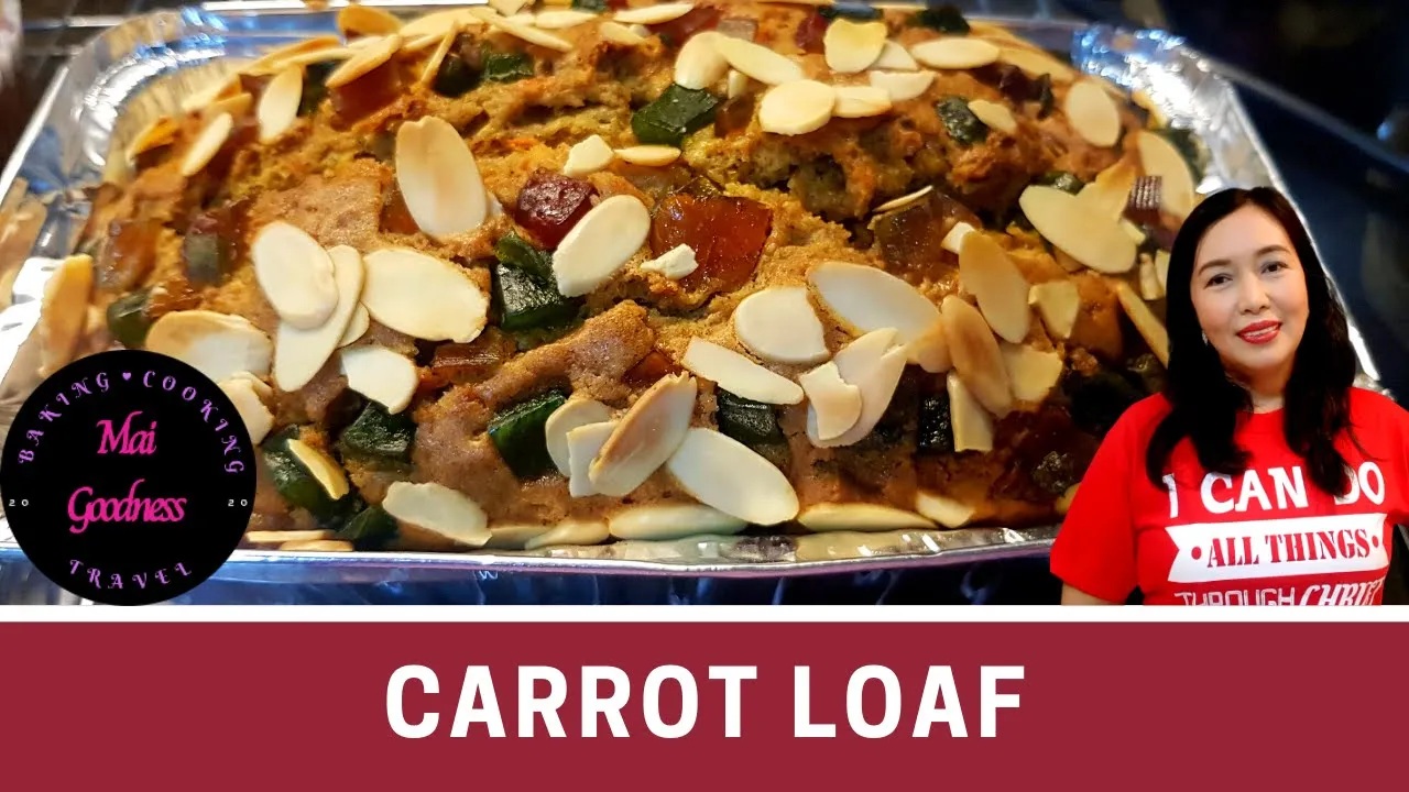 Carrot Loaf by Mai Goodness | Carrot Cupcake or Muffins | For Home Baking Business w/ Costing
