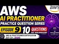 AWS AI Practitioner Certification 2026 10 Exam-Style Practice Questions Episode 9 Coding Hives