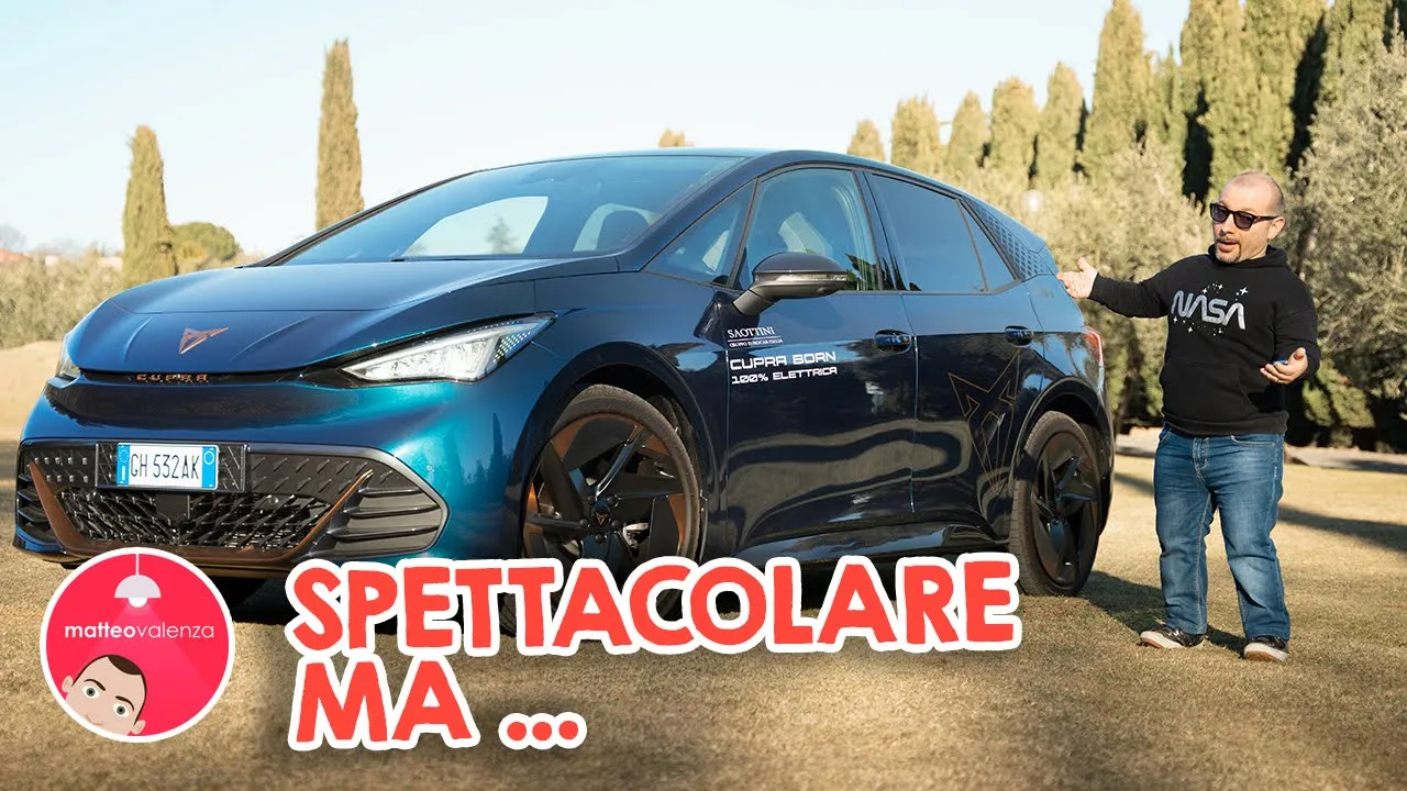 CUPRA BORN è MOLTO diversa da ID3 , Uno Spettacolo per gli occhi MA ...