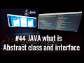 Abstract class and interface in java with example