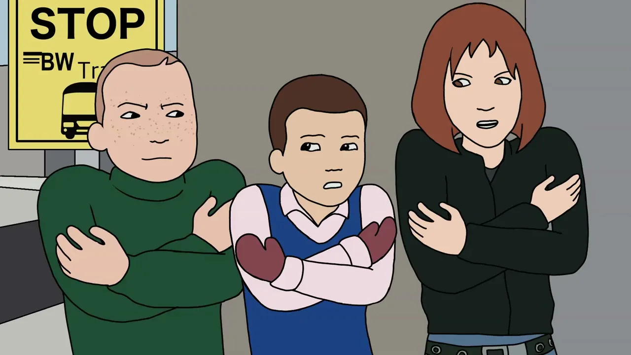 Typical Conversation Between Jimmy, Pete, and Zoe - Bully Game Animation