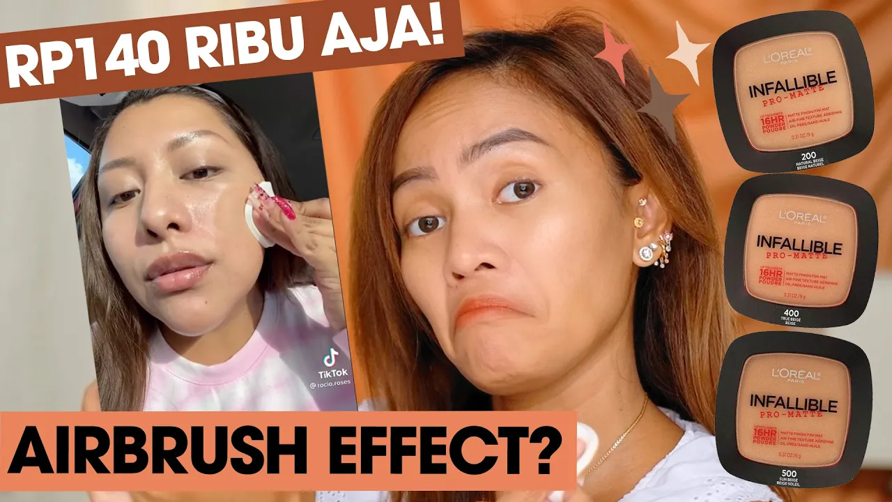 FINAL REVIEW L'Oreal Paris Infallible 24H Fresh Wear - Liquid or Powder Foundation?