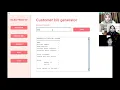 Demonstration Electricity Billing System GUI JAVA APLICATION - NETBEANS