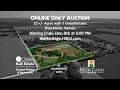 PAST AUCTION Medicine Man Pharms Auction Acreage and Greenhouses Overbrook KS