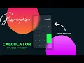 Animate Calculator Using HTML CSS JS CSS Glassmorphism Effects Glass morphism