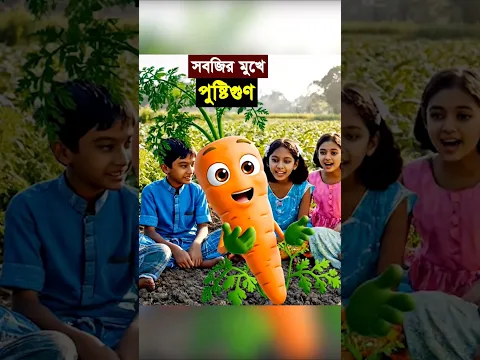 কোন সবজিতে কোন পুষ্টিগুণ, ঝটপট জেনে নাও #shorts