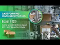 Boxxer T-2319 RSC or HSC Case Forming Machine with Tape