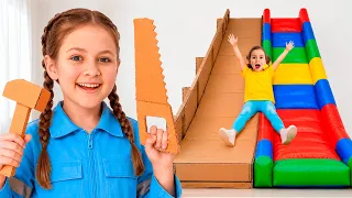 Maya construyó una casa nueva para Mia