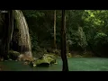 Native American Flute Music: vid1003tha, Waterfall and Rain Sounds: Relaxing, Meditation, Music
