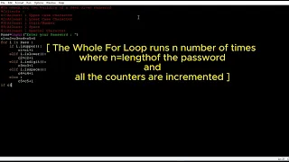 Simple Python Program For Checking Validity of a User Given Password