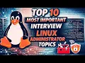 Top 10 Linux Interview Questions for DevOps Engineers Must Know Commands DevOps Interview 2026
