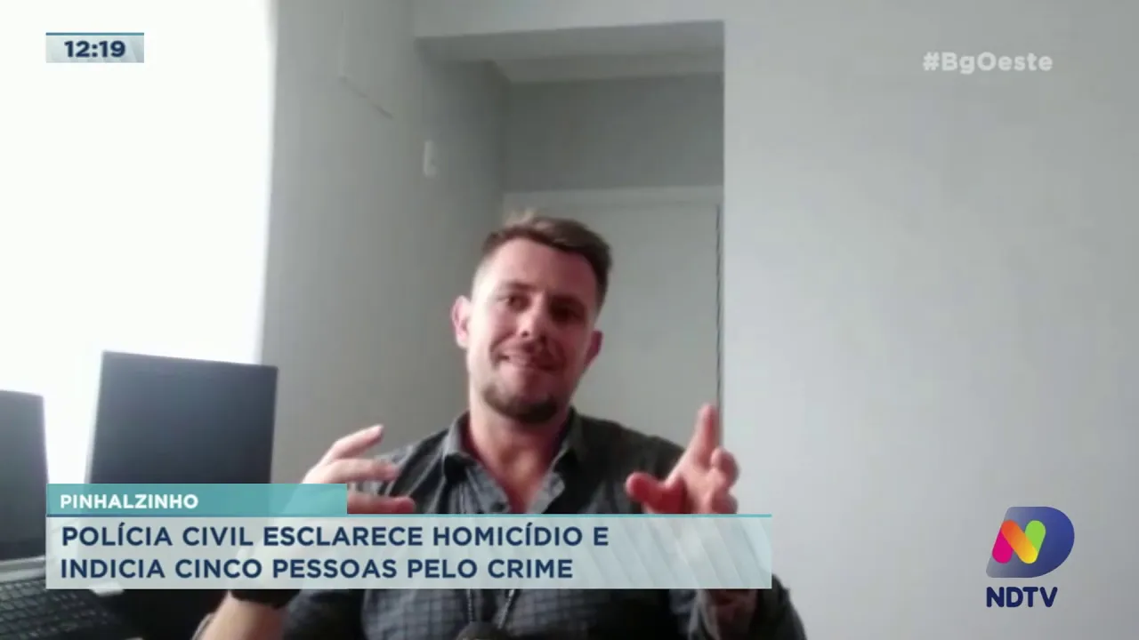 Pinhalzinho: Polícia Civil esclarece homicídio e indicia cinco pessoas pelo crime