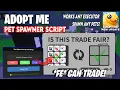 ADOPT ME SCRIPT TRADEABLE OP PET SPAWNER SPAWN ANY NEW PETS INSTANTLY LATEST UPDATE PASTEBIN