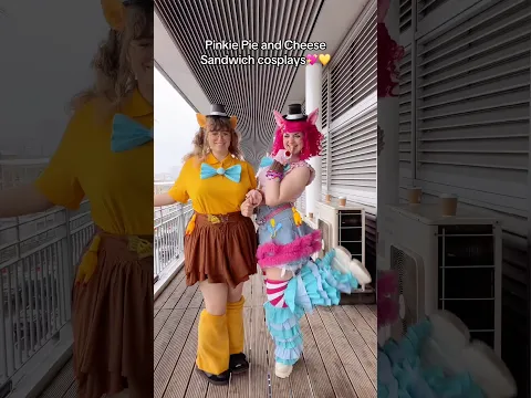 @ottbott is the cutest cheese🥹 #pinkiepie #mlp #mylittlepony #cosplay #mlpfim #cartoon #mcmcomiccon