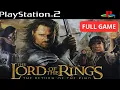 LOTRO: The Return of the King (PS2) Longplay [Full Game, No Commentary]