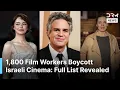 Download Lagu Emma Stone, Olivia Colman, Mark Ruffalo Among 1,800 Stars Boycott Israeli Cinema Over Gaza | AA1B
