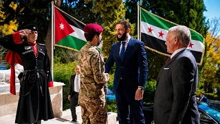 من أهل الأردن لا أبعث   تحية لا أحمد الشرع    ريس سوريا     درعا   الاردن دندنها