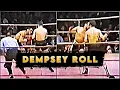 Dempsey Roll in real life (Jack Dempsey, Takeshi Fuji, Mike Tyson)