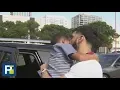 Exclusive Anuel AA s emotional reunion with his son upon his release from jail in Miami