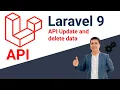 Laravel 9 API Update and Delete data PLAB