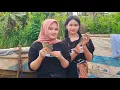 Lagu SERU BANGET...‼️BERBURU IKAN BARENG NENG SARI DAN NENG FITRI PERAWAN DESA CANTIK ALAMI